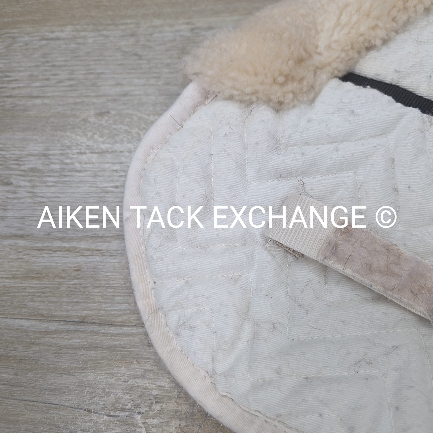 Fleeceworks FXK Rolled Edge Sheepskin Half Pad, Size Large