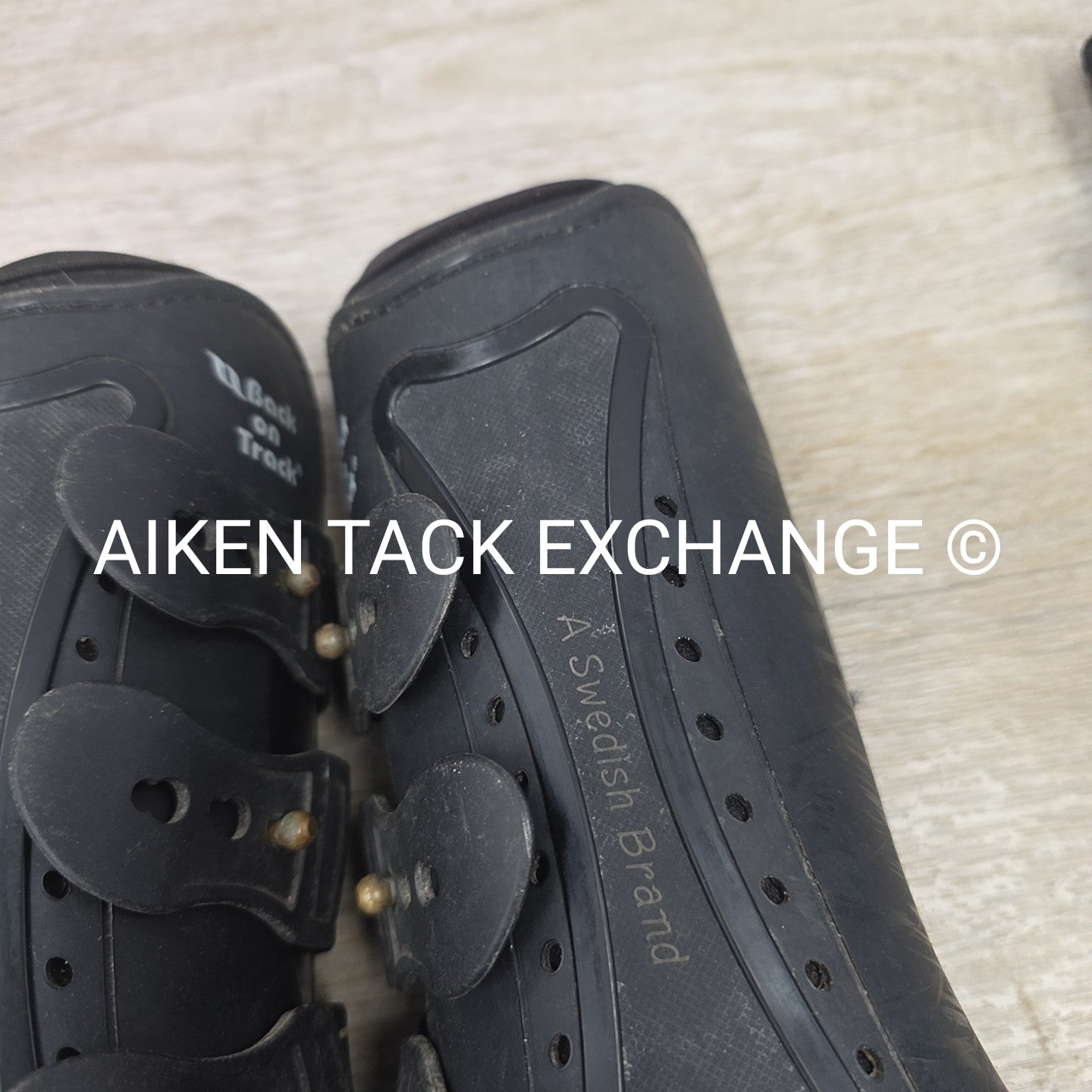 BARGAIN BUNDLE: Back On Track & Lami-Cell Open Front Boots, Size Full