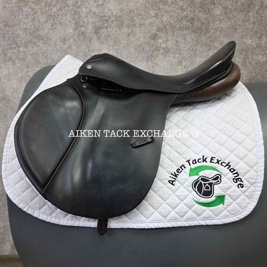 Berney Brothers All Purpose Saddle, 17.5" Seat, Medium Tree, Wool Flocked Panels