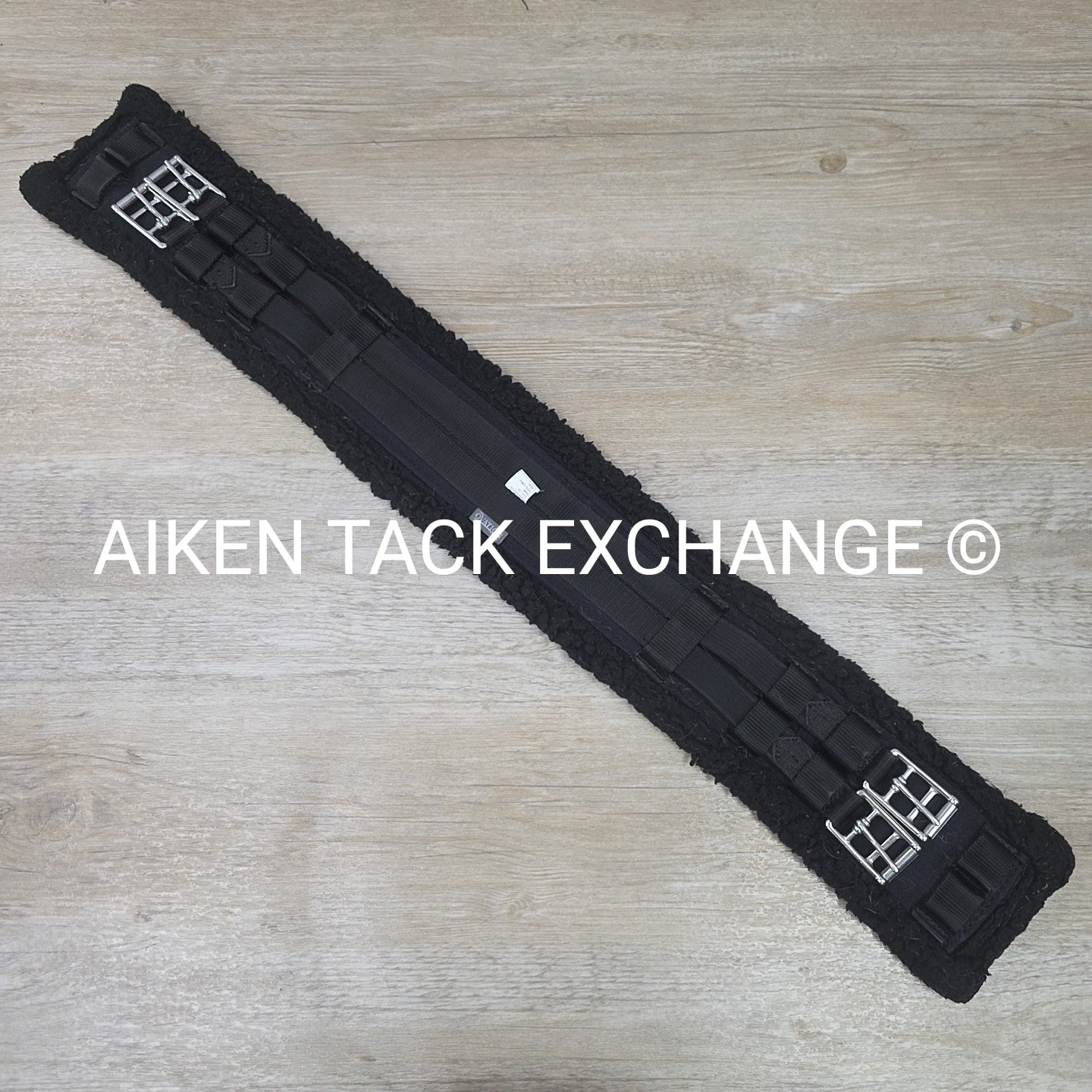 Ovation Equalizer Fleece Dressage Girth, Black, 30"
