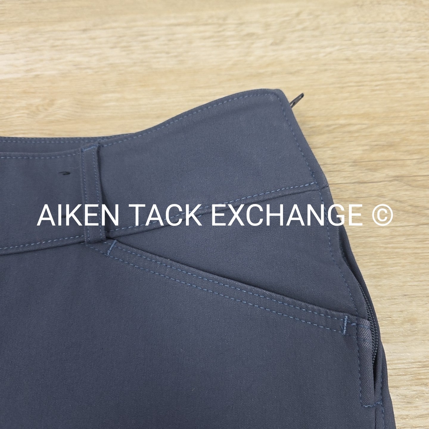 Tailored Sportsman Trophy Hunter Knee Patch Breeches in French Blue, Women's 32