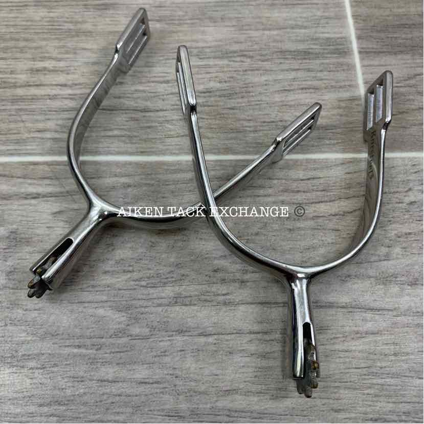 Korsteel POW Brass Rowel Spurs, 35mm