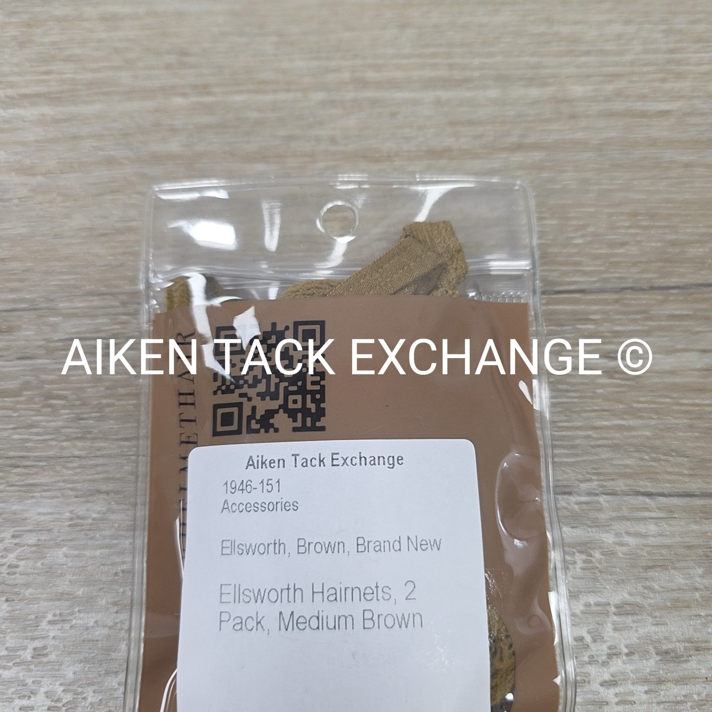 Ellsworth Hairnets, 2 Pack, Medium Brown