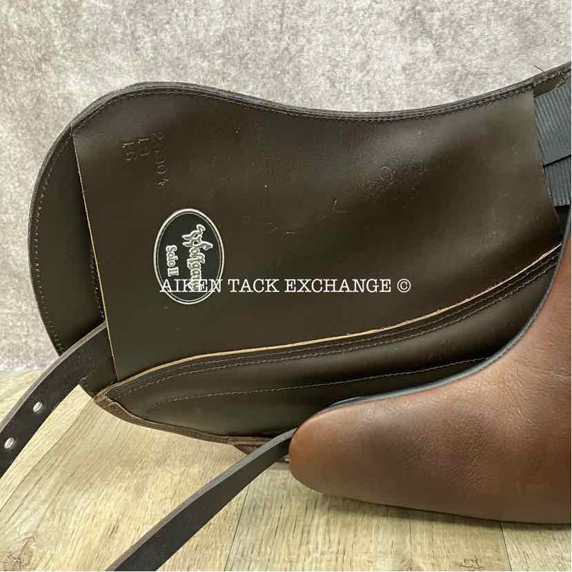 2020 Custom Saddlery Wolfgang Solo MKII Monoflap Dressage Saddle, 18" Seat, Adjustable Tree, Wool Flocked Panels