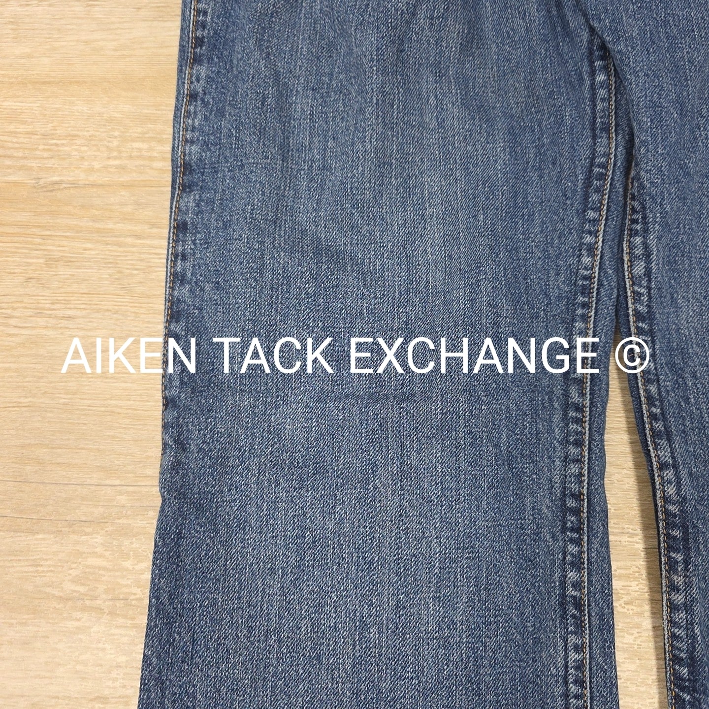 Wrangler Elastic Waist Jeans, Women's 31 x 30 (Size 11)