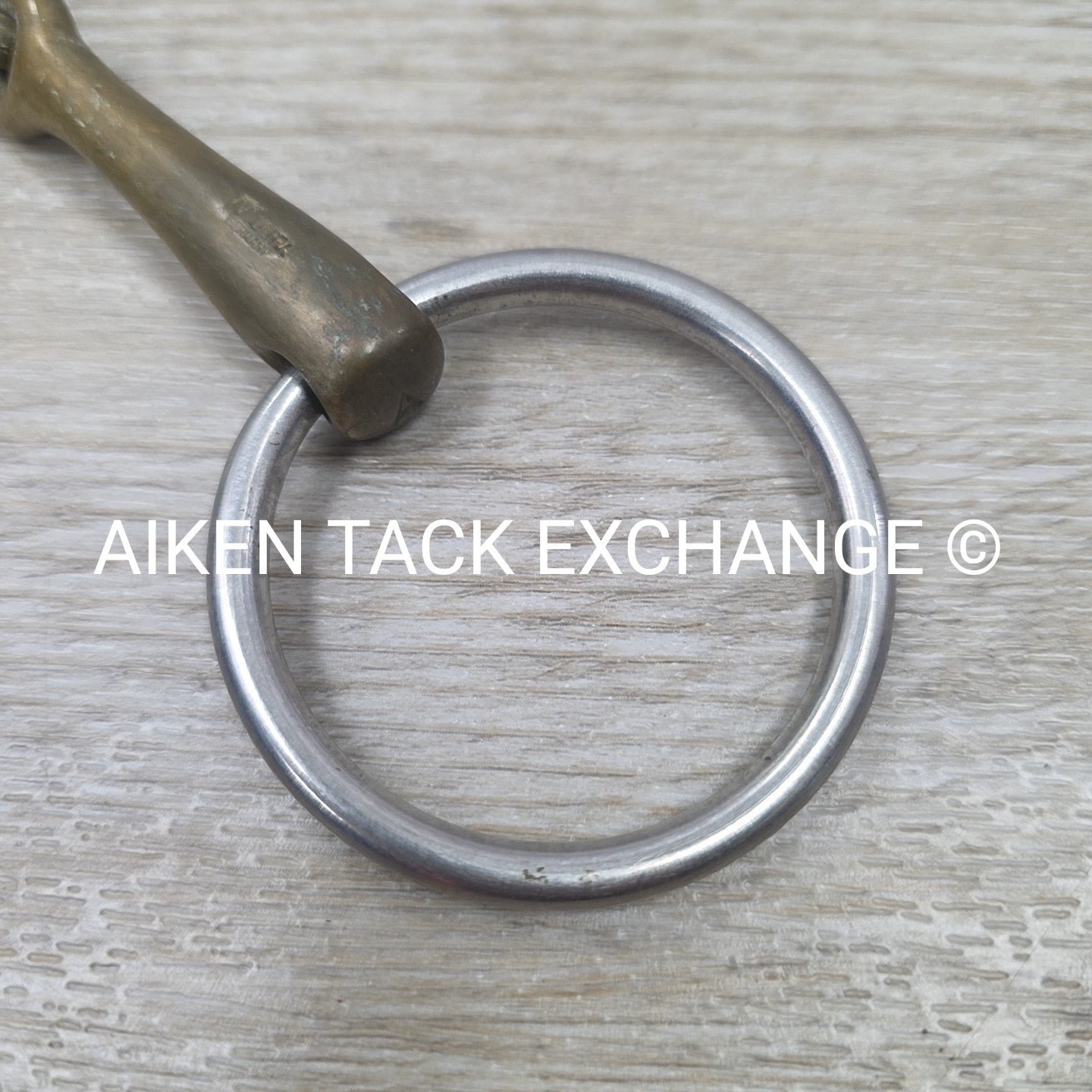 Herm Sprenger KK Ultra Aurgian Double Joint Loose Ring Bradoon Bit 5.5"