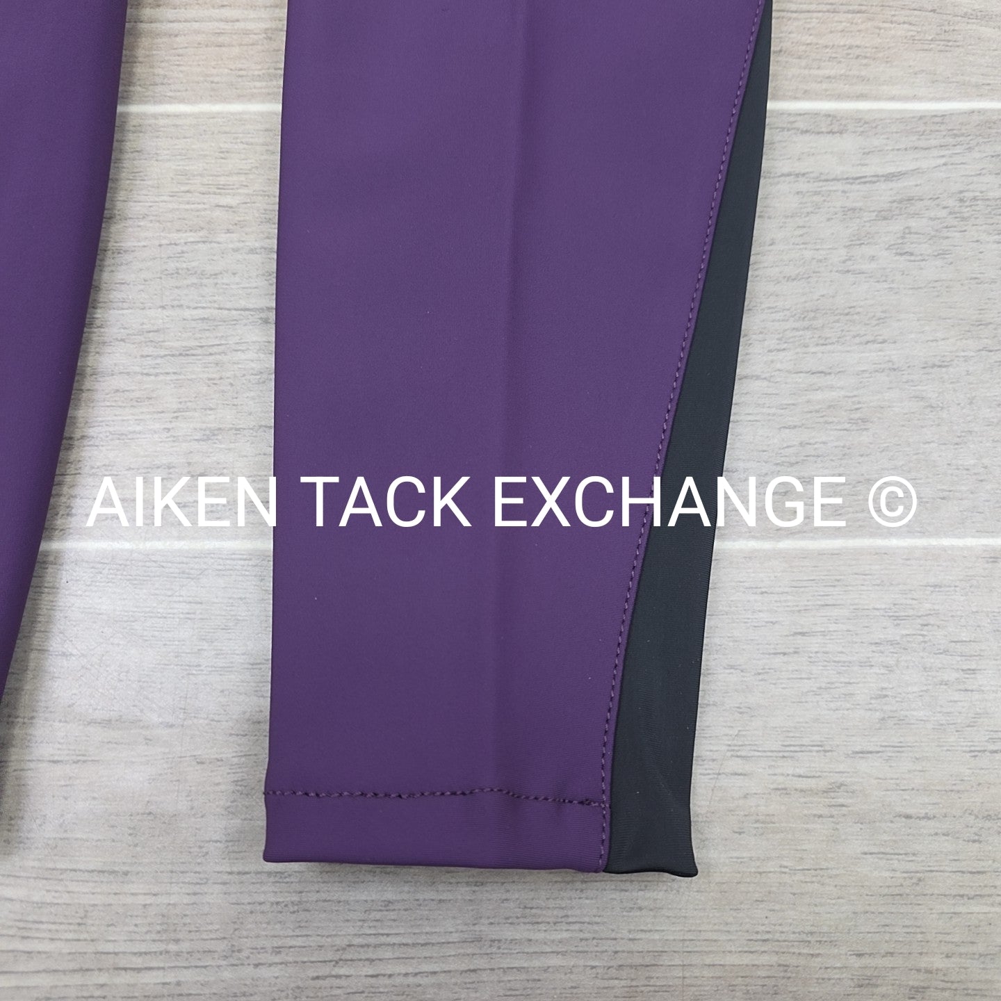 KL Select Gabrielle Knee Patch Breeches, Purple, Women's Size 26R