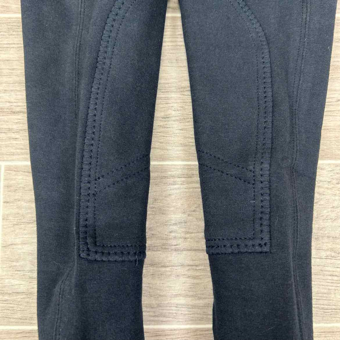 Royal Highness Children's Knee Patch Breeches, Black, Size 6, Brand New