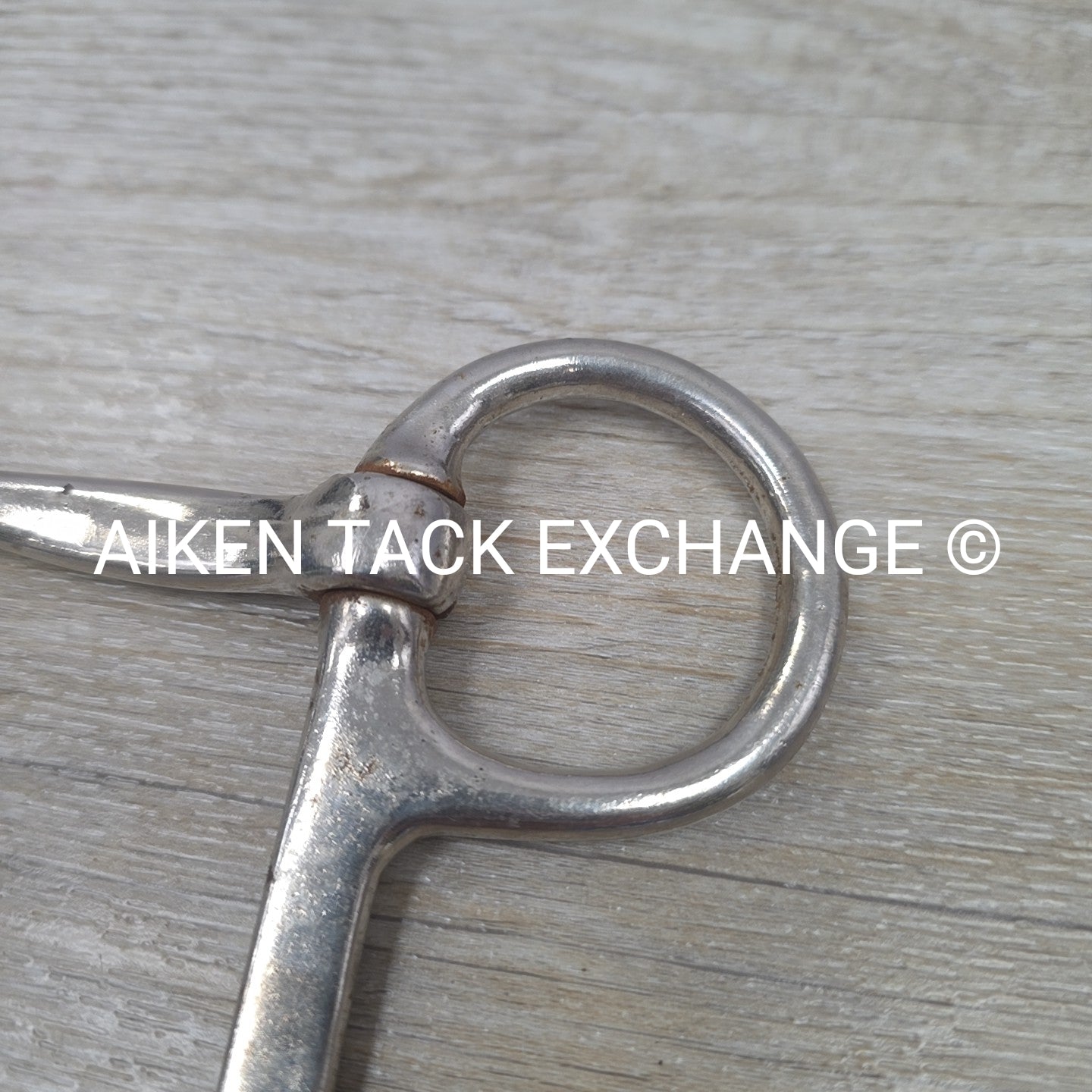 Plated Single Joint Half Cheek Bit 5"