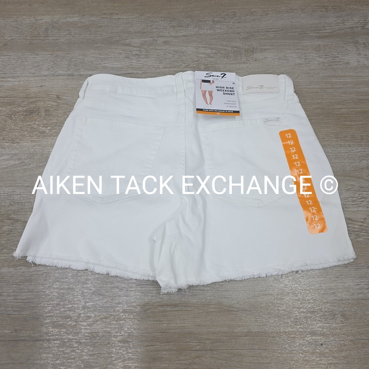 Seven7 High Rise Weekend Shorts, Size 12