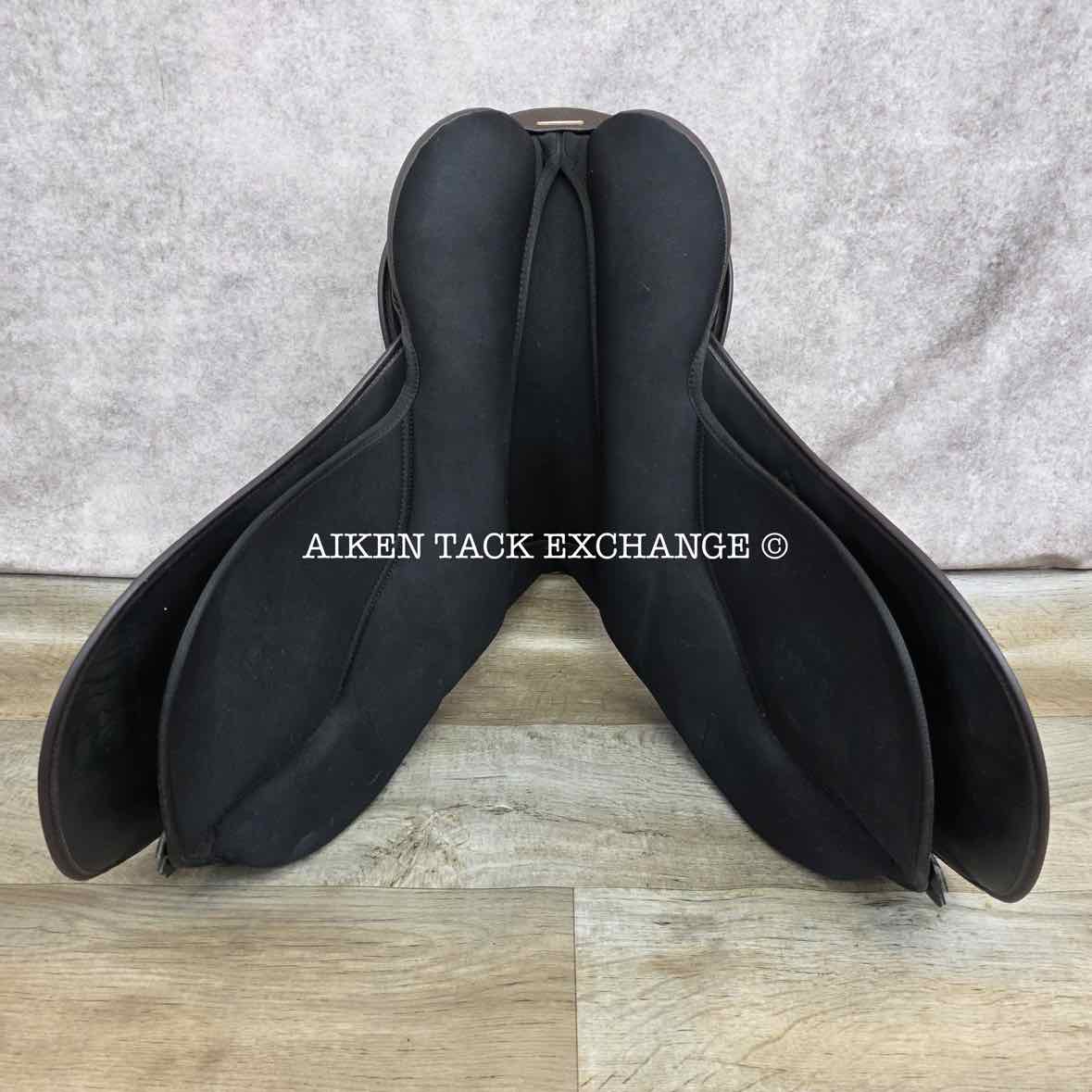 Dover Synthetic ProRide All Purpose Saddle, 17" Seat, Medium Tree, Wool Flocked Panels