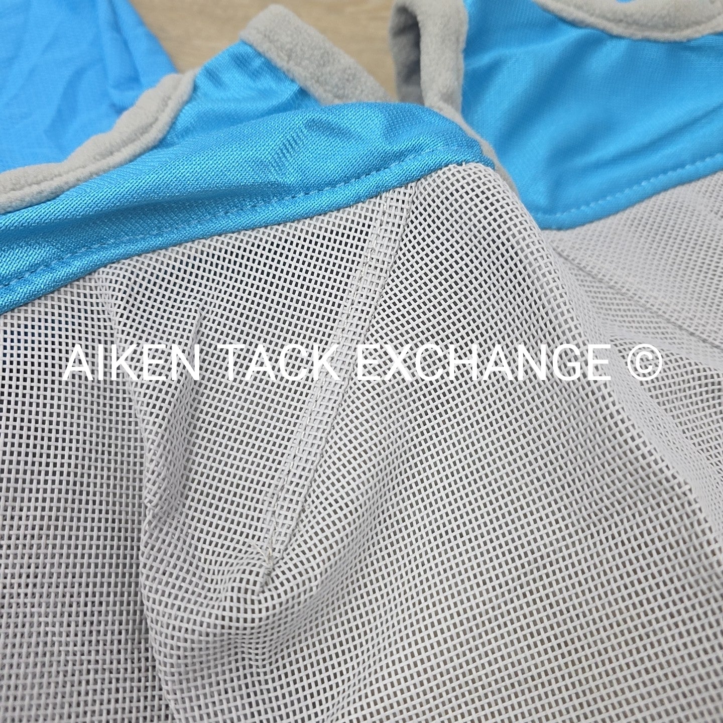 Harrison Howard CareMaster Pro Luminous Fly Mask, Long Ears + Nose, Size Mule