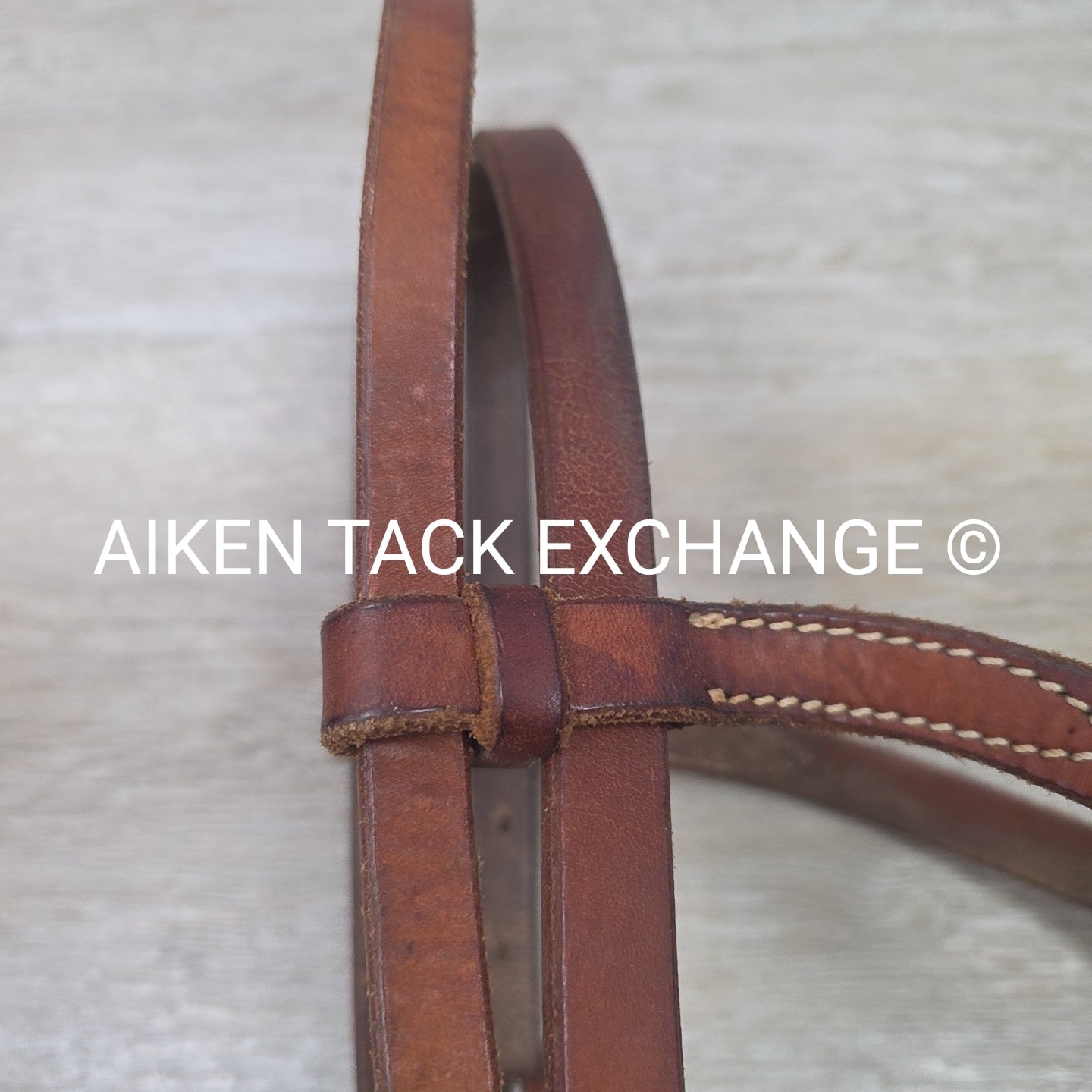 Western Browband Headstall, No Reins, Brown, Size Full