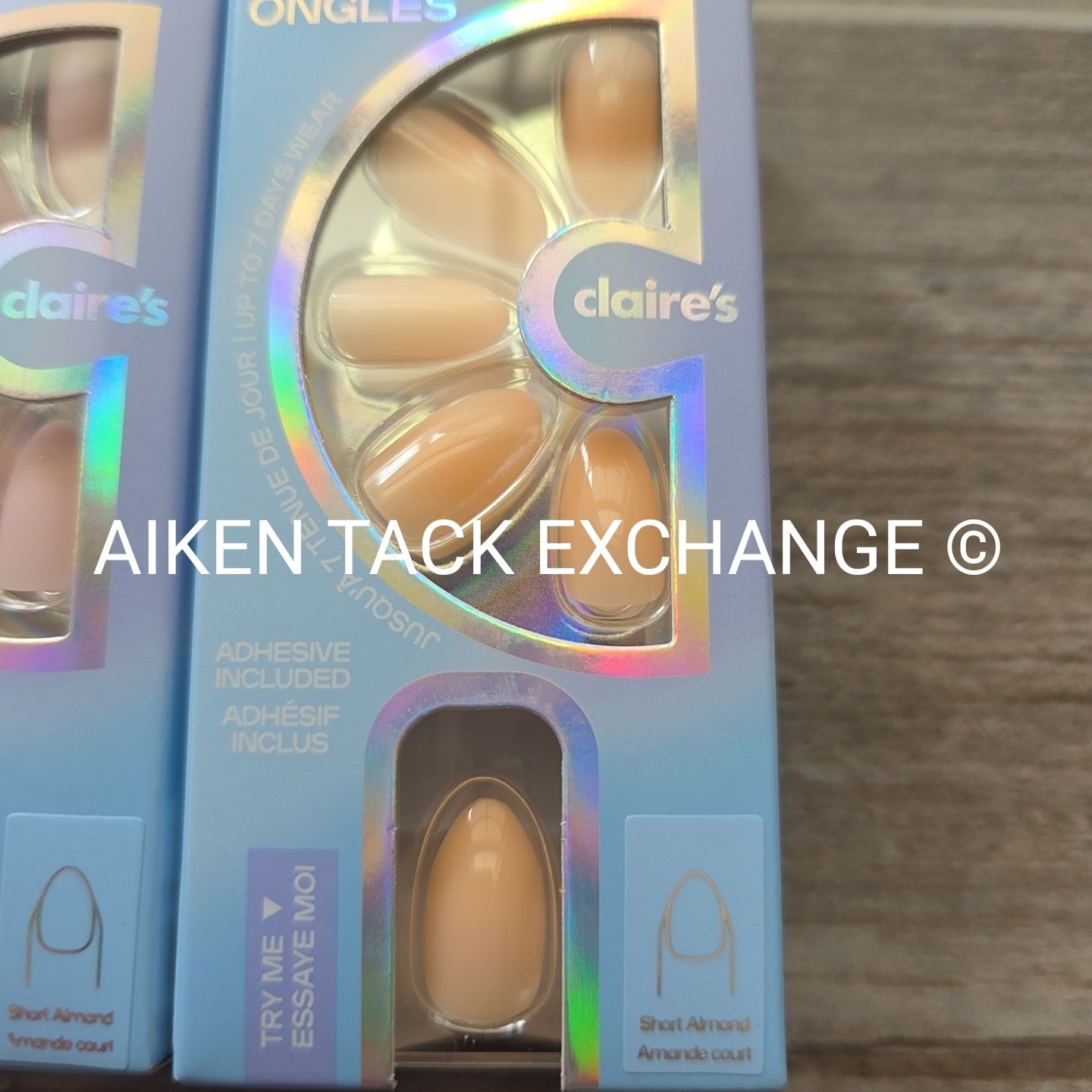 Claire's Glue-On Nails (2 Sets) - 24 Count Each (48 Total)