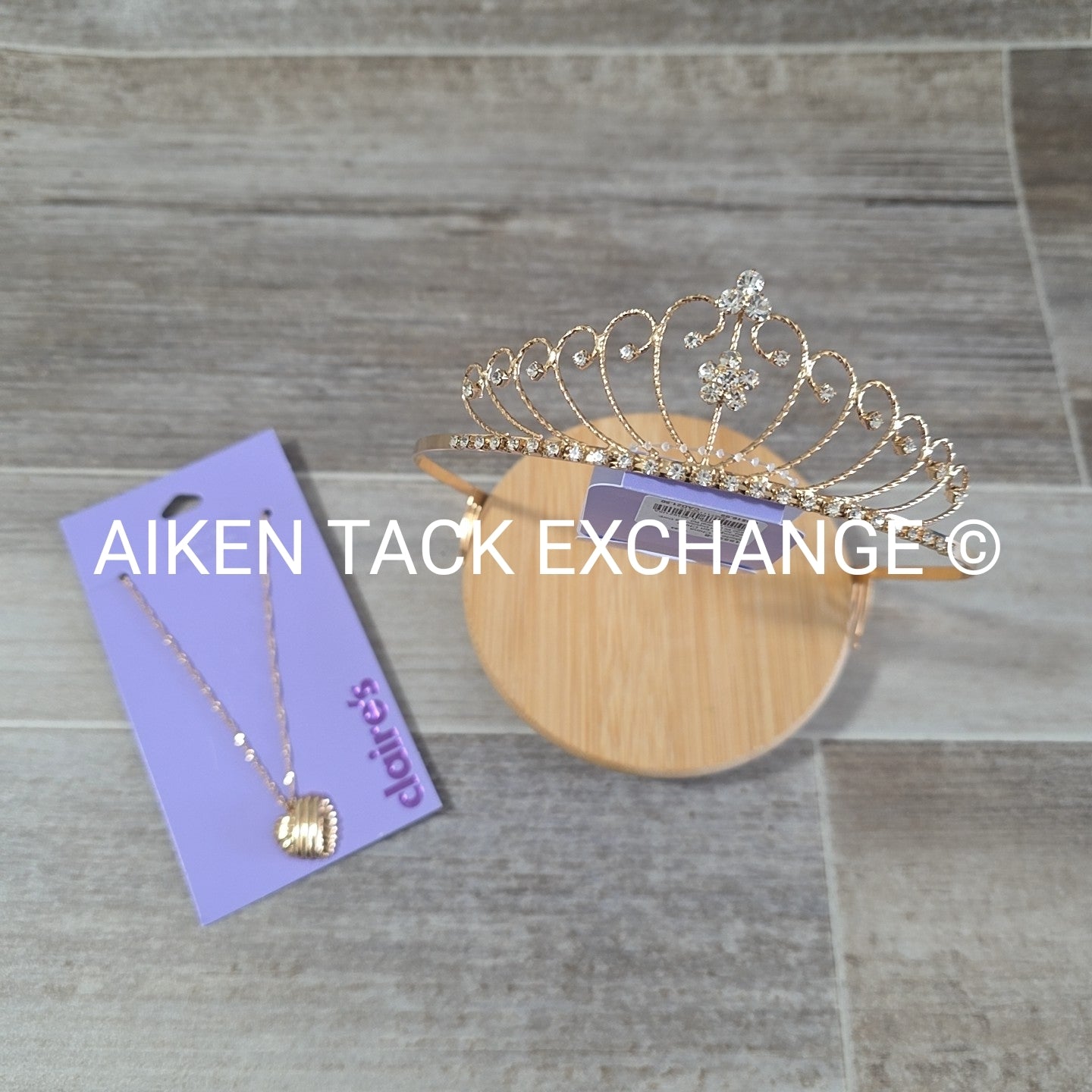 Claire's Tiara + Necklace