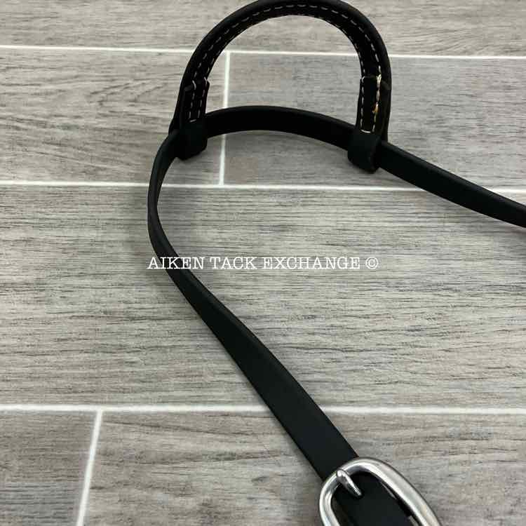 Biothane One Ear Western Headstall, No Reins, Black