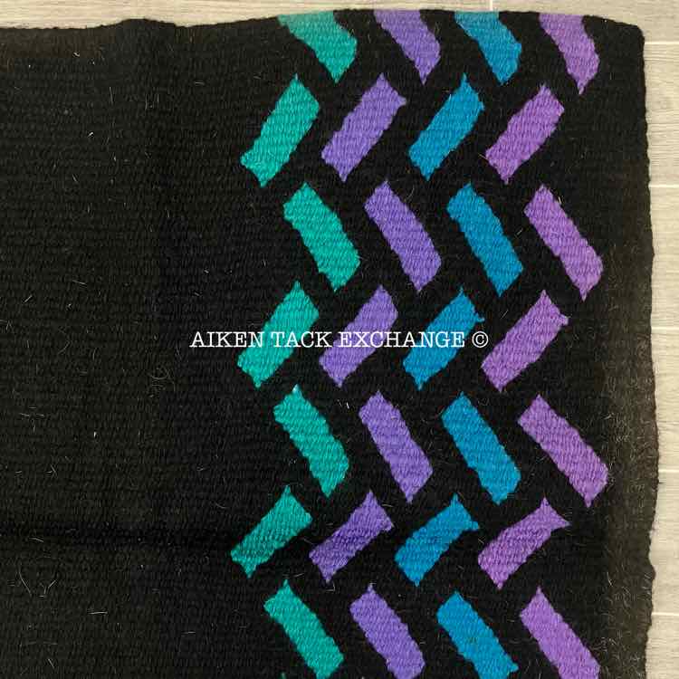 Mayatex Wool Western Show Blanket 34" x 38"