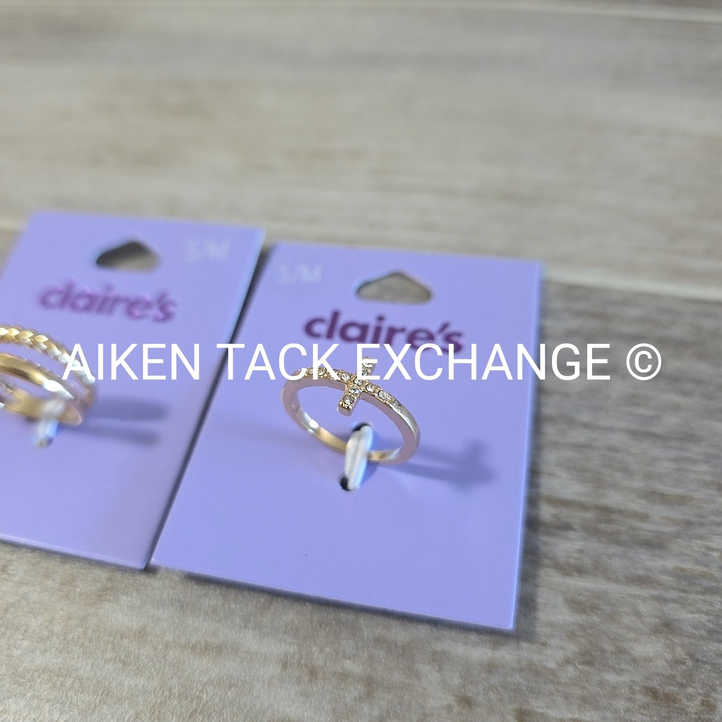 Claire's Rings (2) - Size S/M