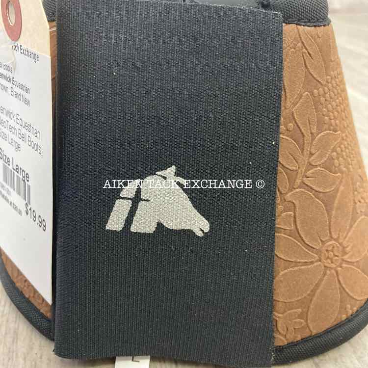 **CLEARANCE** Fenwick Equestrian NeoTech Bell Boots, Size LARGE, Brand New