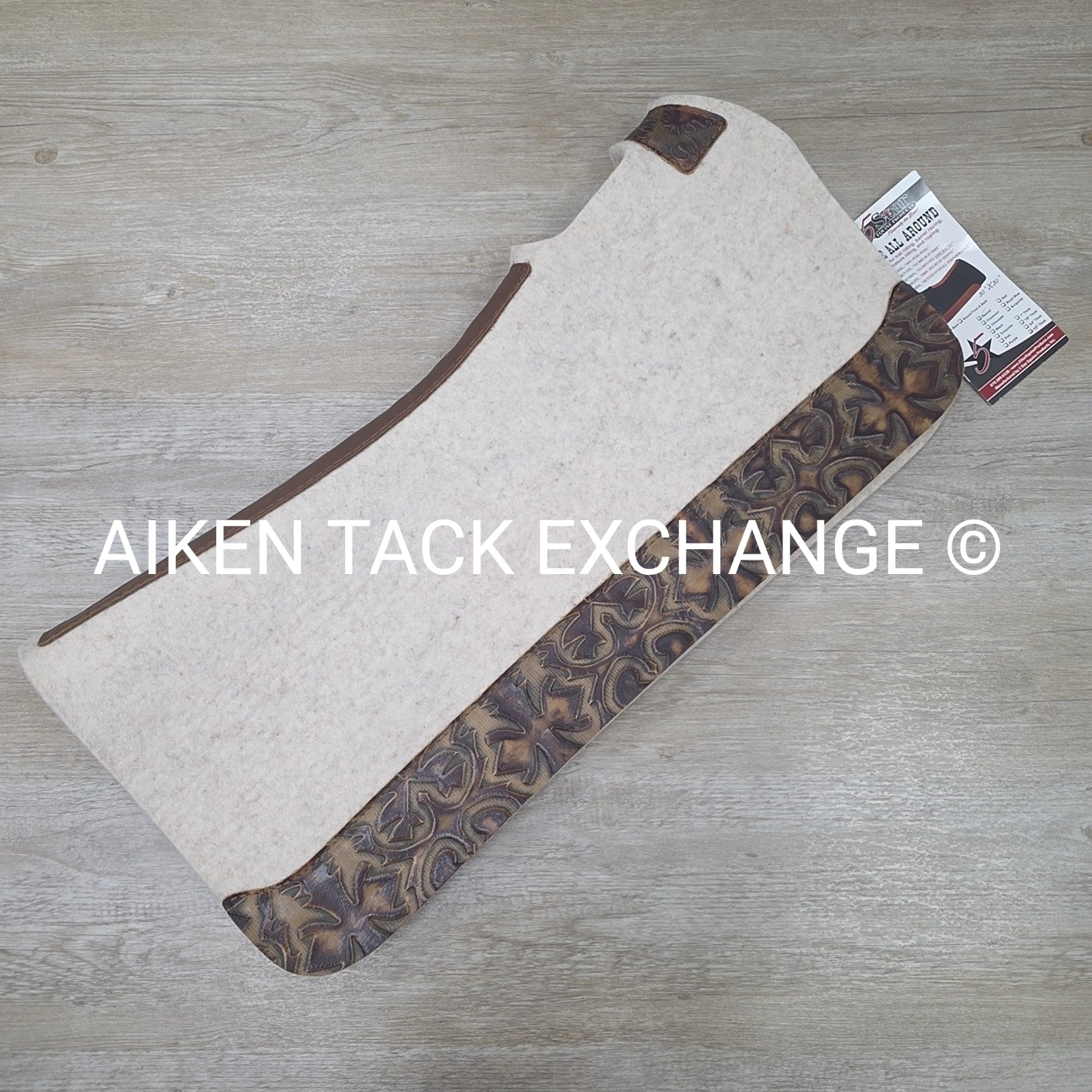 5 Star All Around Western Saddle Pad, 30" x 30", 1/2" Thick