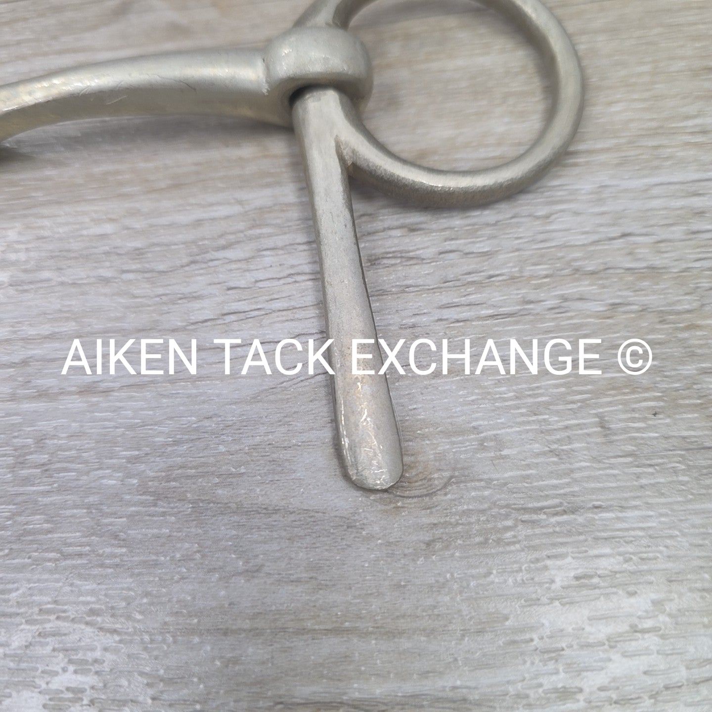 Nickel Single Joint Half Cheek Bit 4.75"