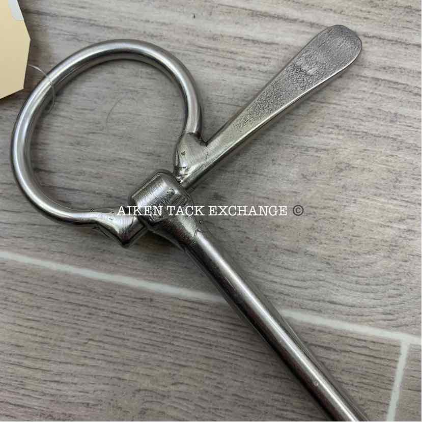 Straight Bar Mullen Mouth Half Cheek Bit 5.25"