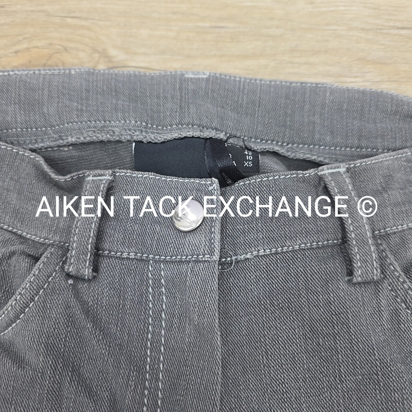 Horze Denim Knee Patch Breeches, Size XS