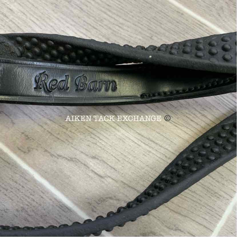 KL Select Red Barn Pebble Grip Reins, Size Full 54"