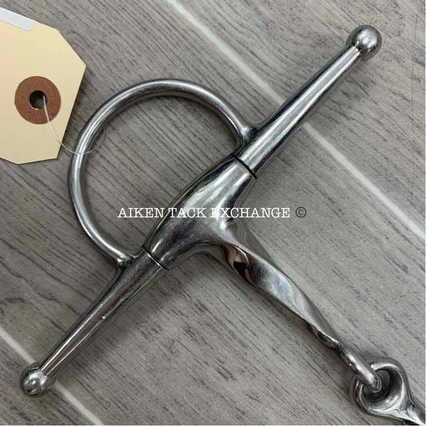 Coronet Single Joint Twisted Full Cheek Bit 5"