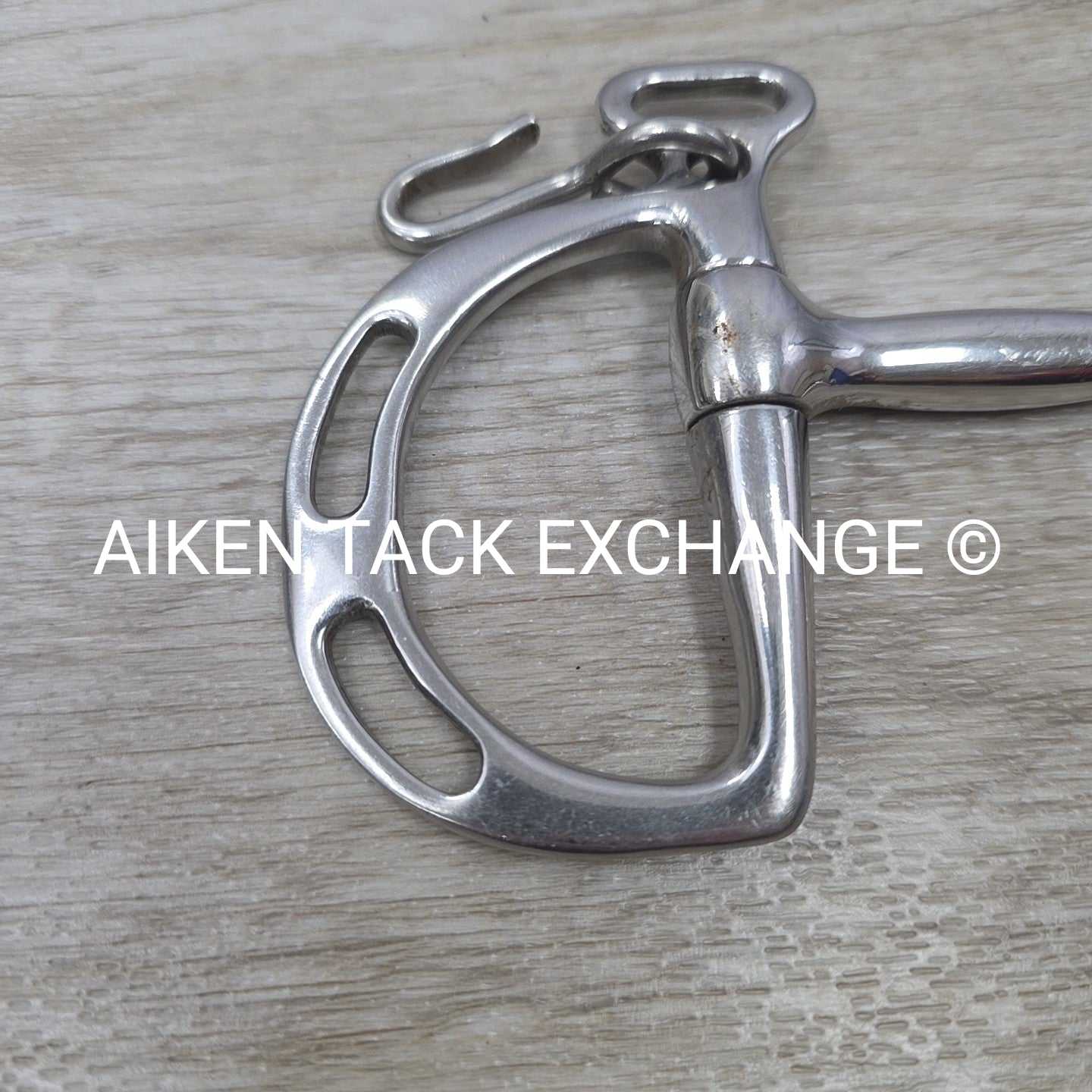 State Line Tack Single Joint Uxeter Kimberwick Bit 5"