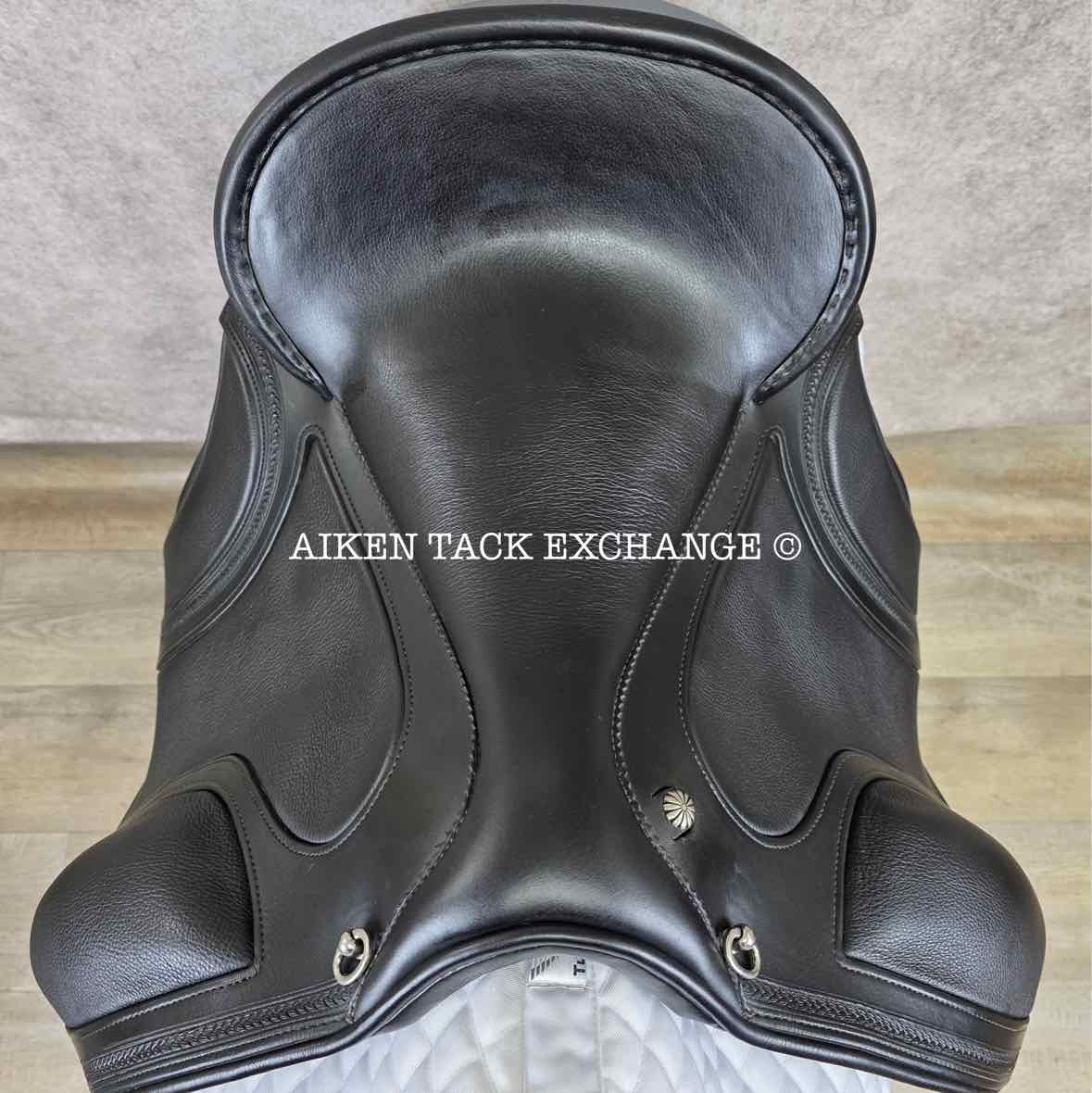 2023 DP Saddlery 7194 El Campo Shorty SKL Saddle, S2 Seat, Adjustable Tree, Wool Flocked Panels