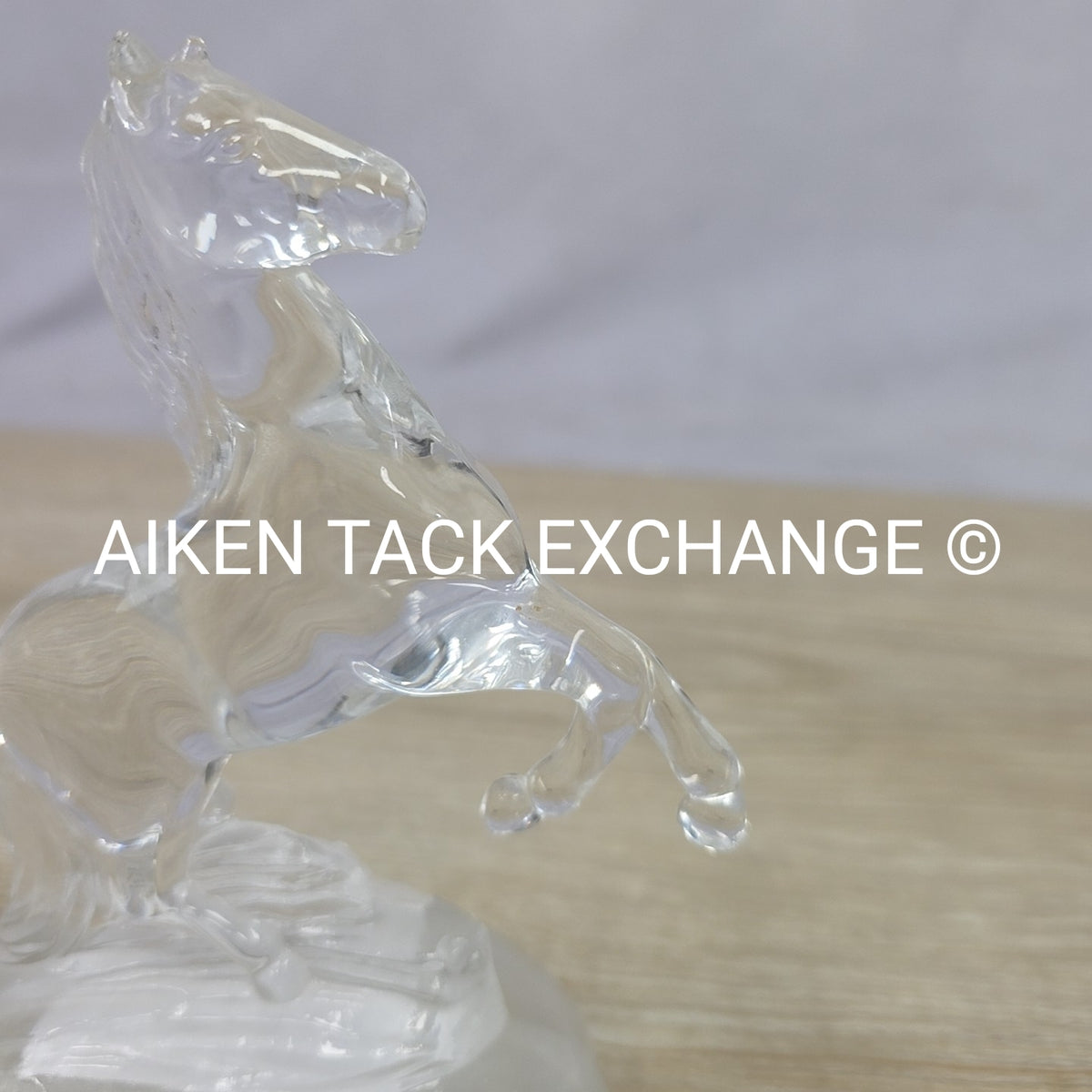Cristal d'Arques Crystal Horse Figurine