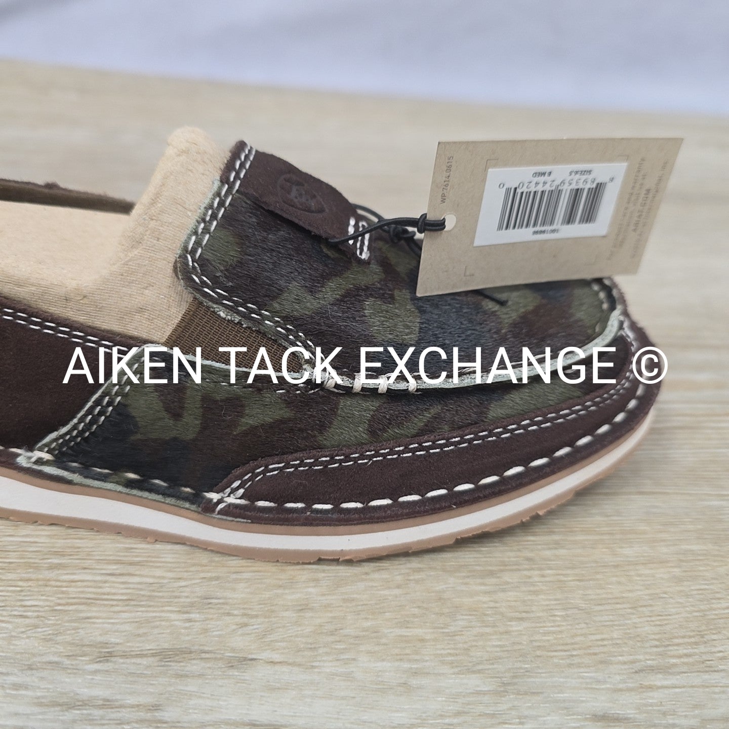 Ariat Chocolate Chip Suede No Se'um Cruisers, Brand New, Size 6.5