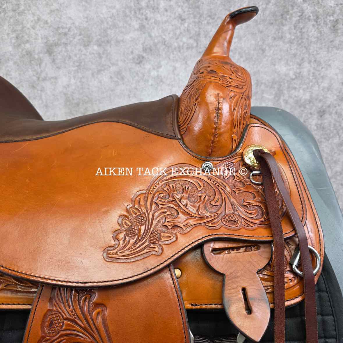 **SOLD** 2005 Circle Y 1553 Flex-Lite Park & Trail Western Saddle, 16" Seat, Regular Flex Lite Tree - Semi QH Bars