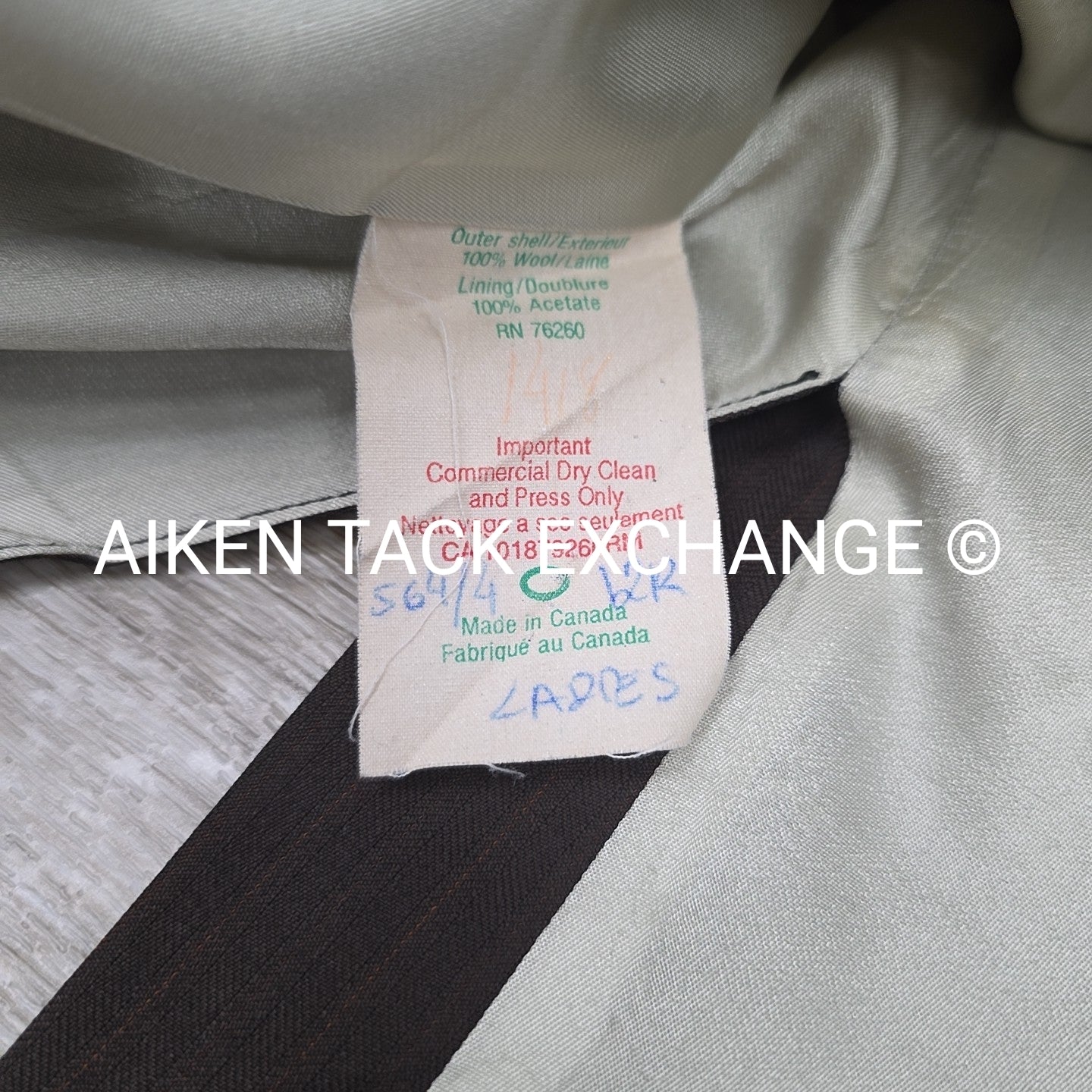 Grand Prix Show Coat, Size 12 R