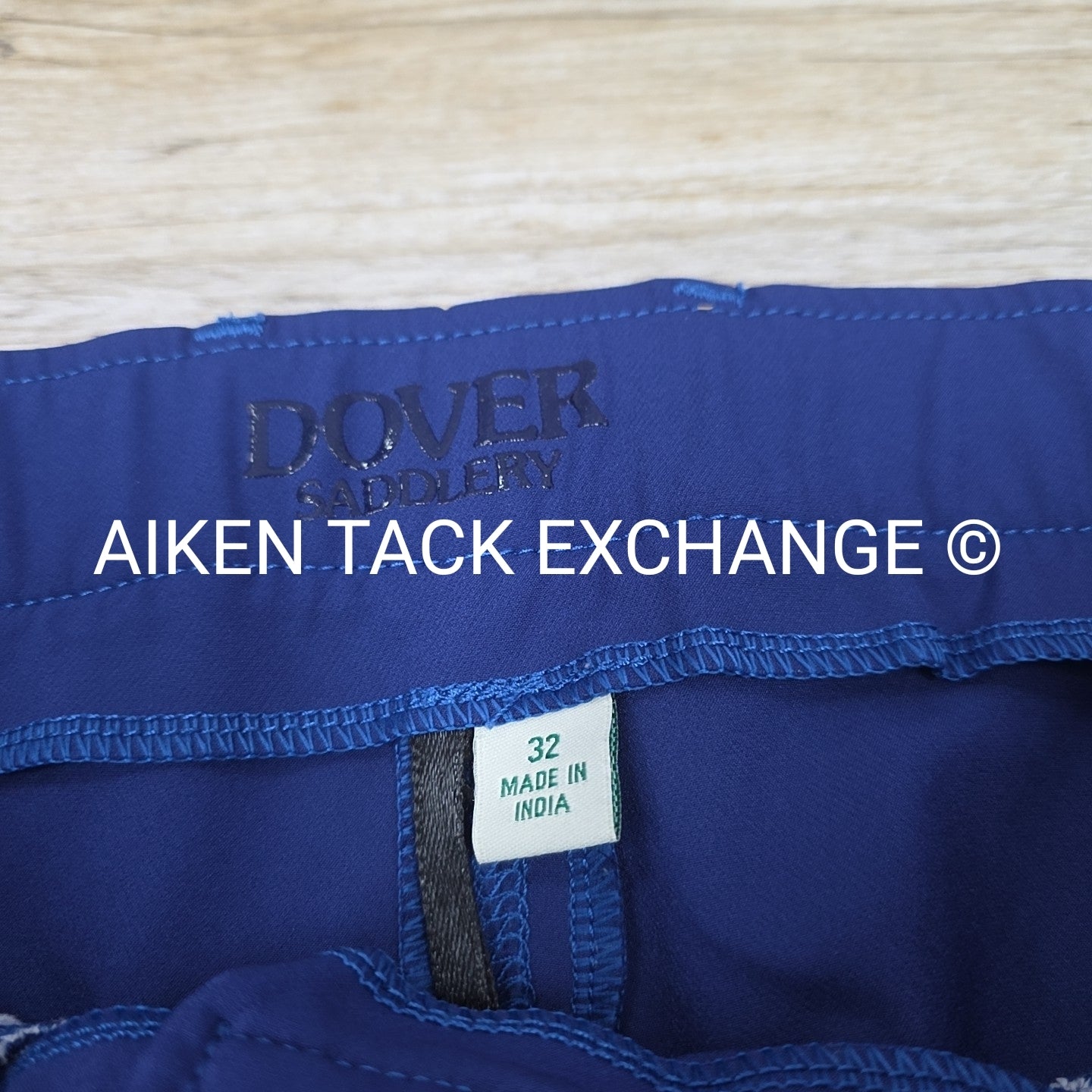 Dover Saddlery Silicone Knee Patch Breeches, Size 32