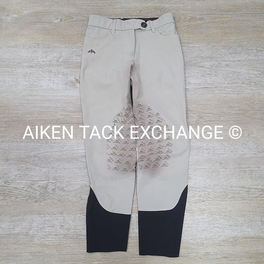 MakeBe Jessica Silicone Grip Knee Patch Breeches, Women's 6 (runs small)