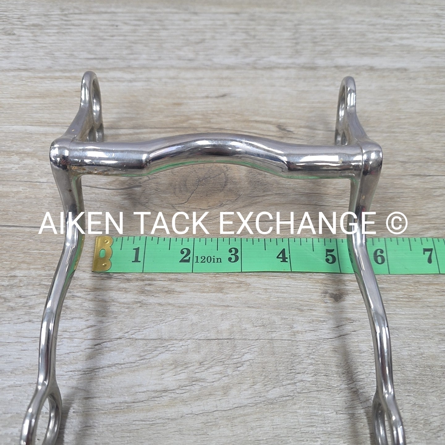 Ported Mullen Mouth Shanked Bit 5"