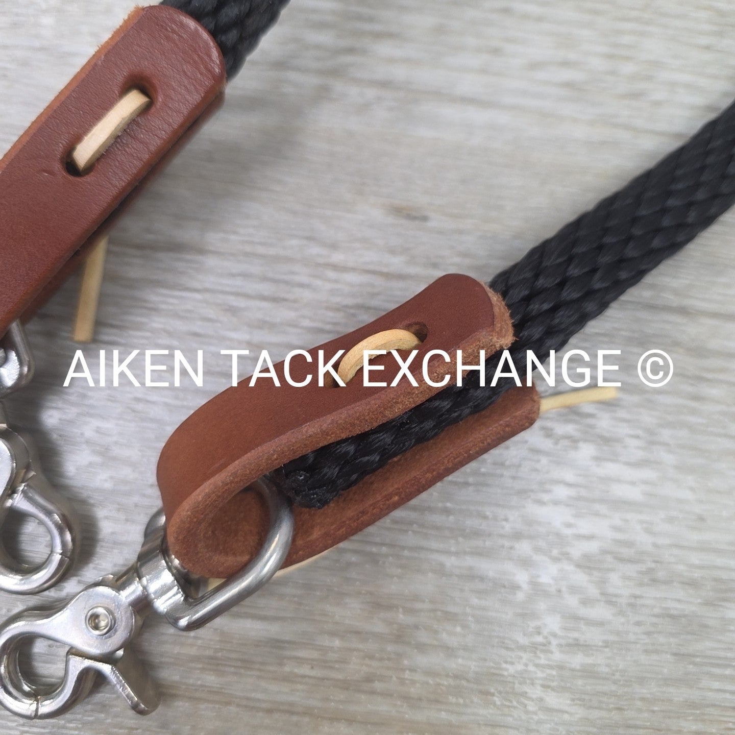 Nylon Braided Reins with Snap Ends