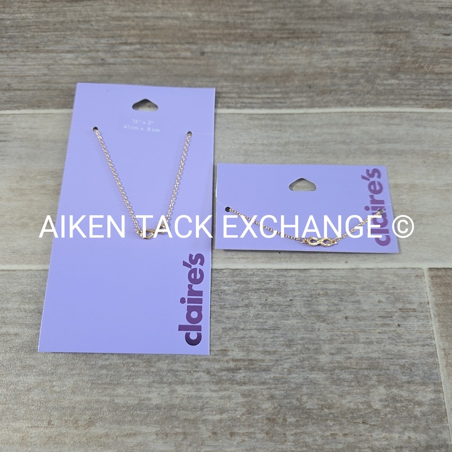 Claire's Jewelry Bundle - 1 Bracelet, 1 Necklace