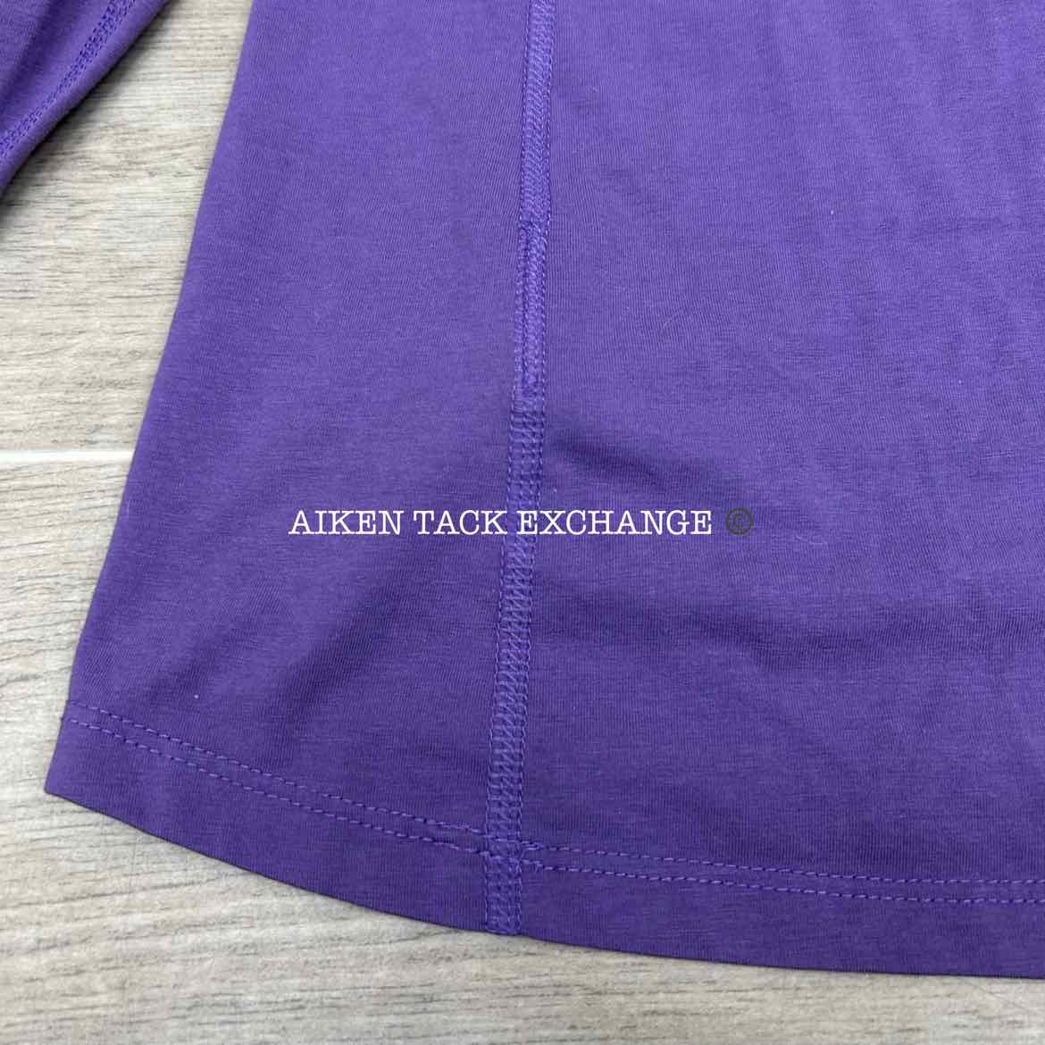 Dover Saddlery Riding Sport Long Sleeve Top, Size Small