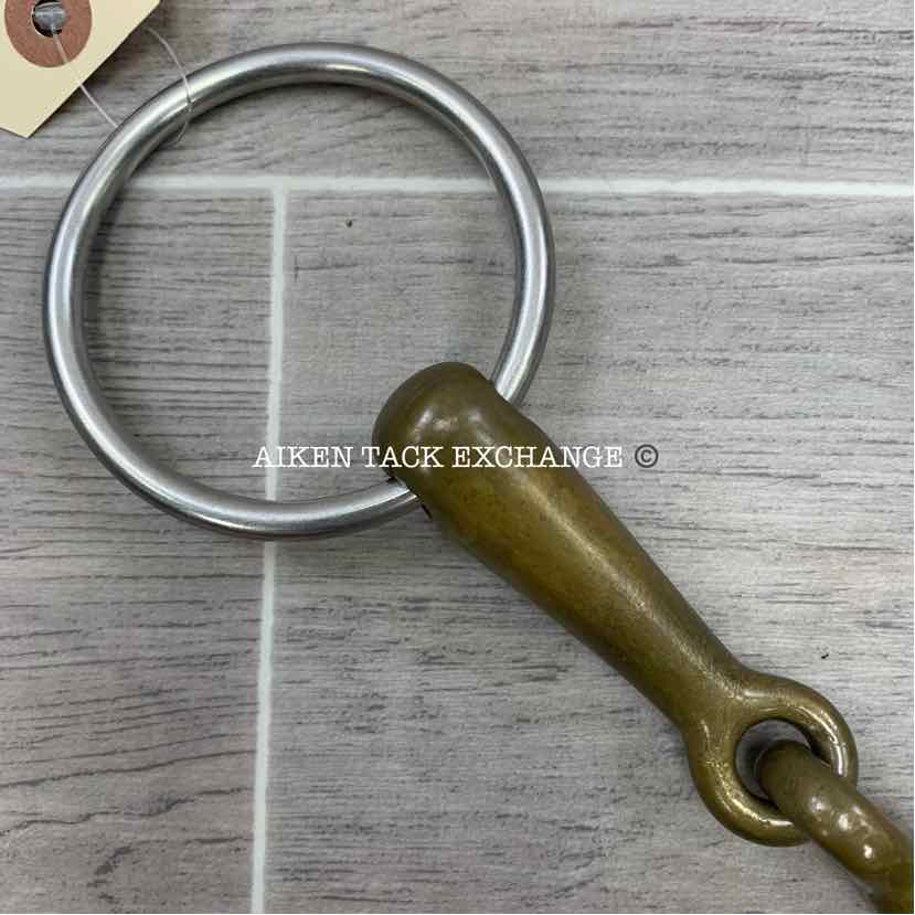 Herm Sprenger Aurigan Heavy Weight Single Joint Loose Ring Bit 5.75"