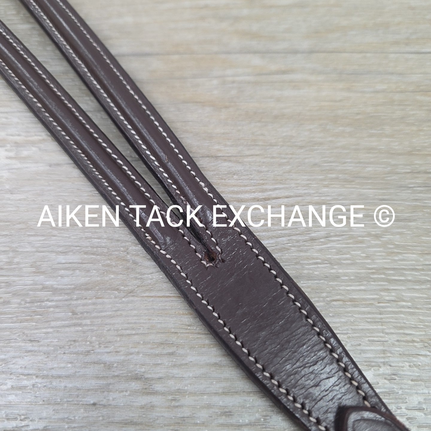 Plain Round Raised Running Martingale Attachment, Brown