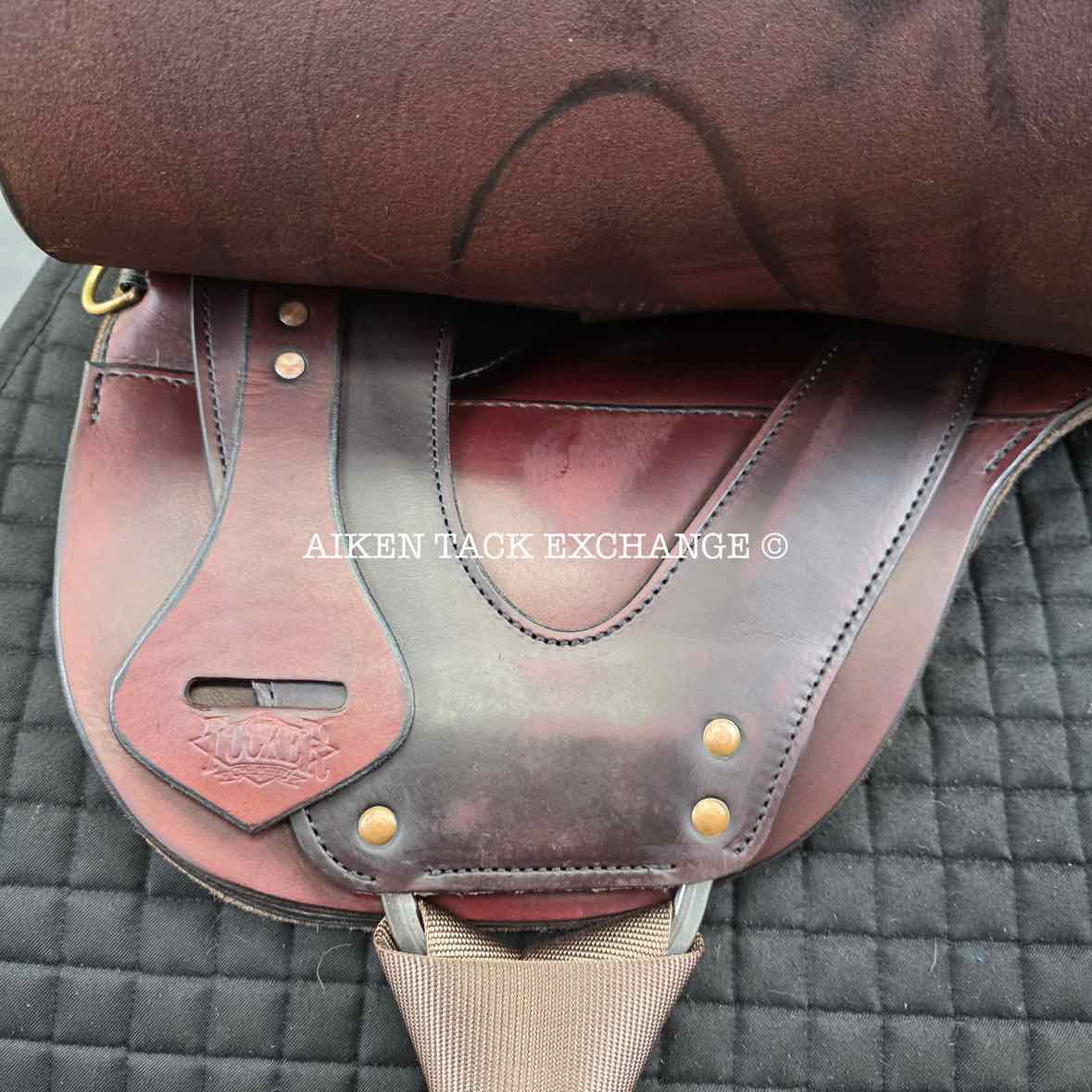 **SOLD** 2008 Tucker 146 River Plantation Endurance Trail Saddle, 17.5" Seat, Medium Tree - Semi QH Bars