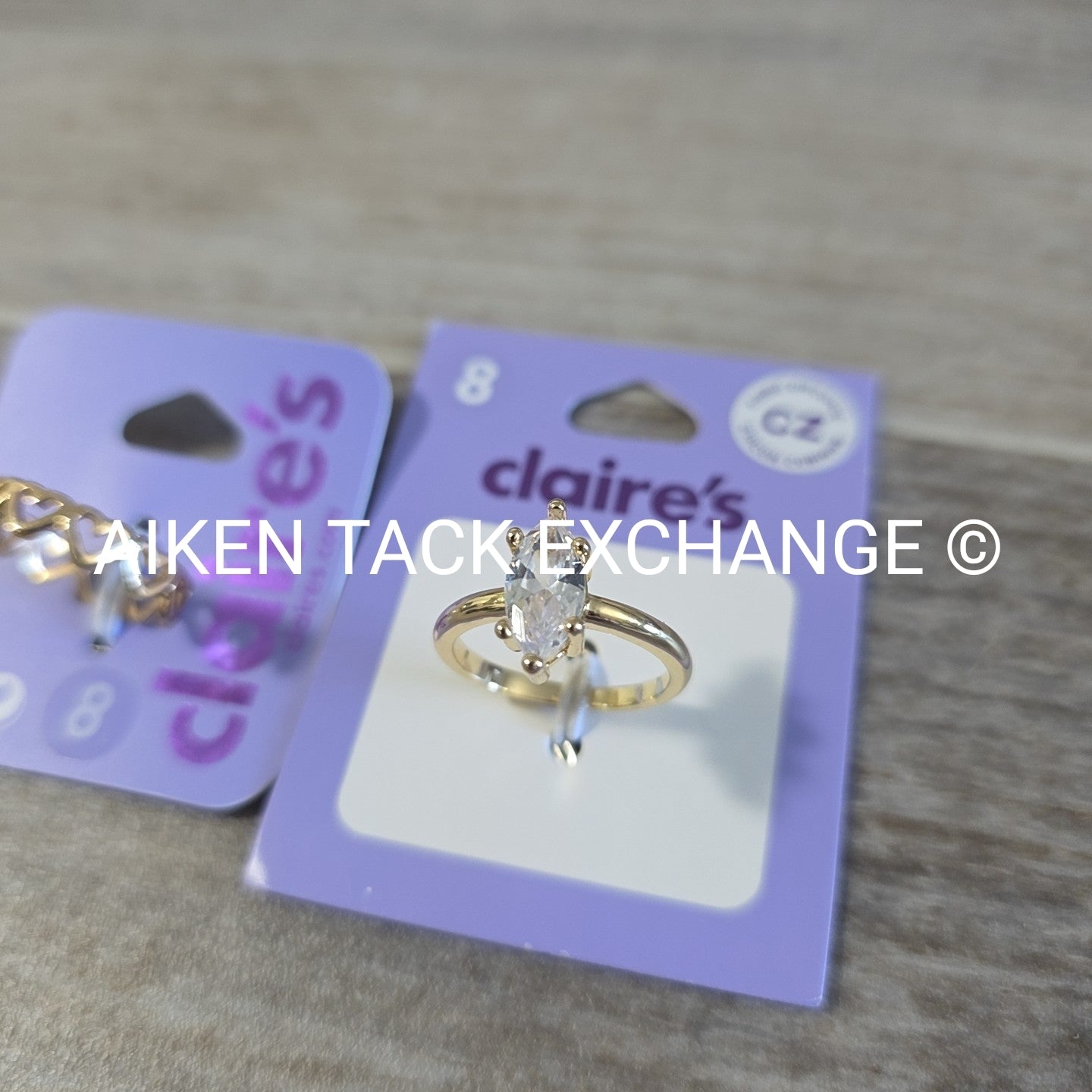 Claire's Rings (2) - Size 8