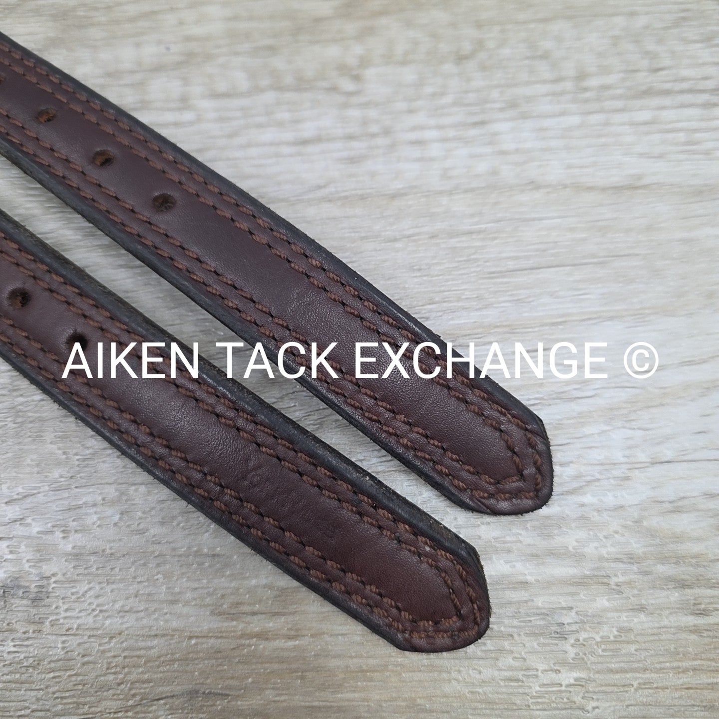 York Ridge Nylon Lined Stirrup Leathers, Brown, 60"