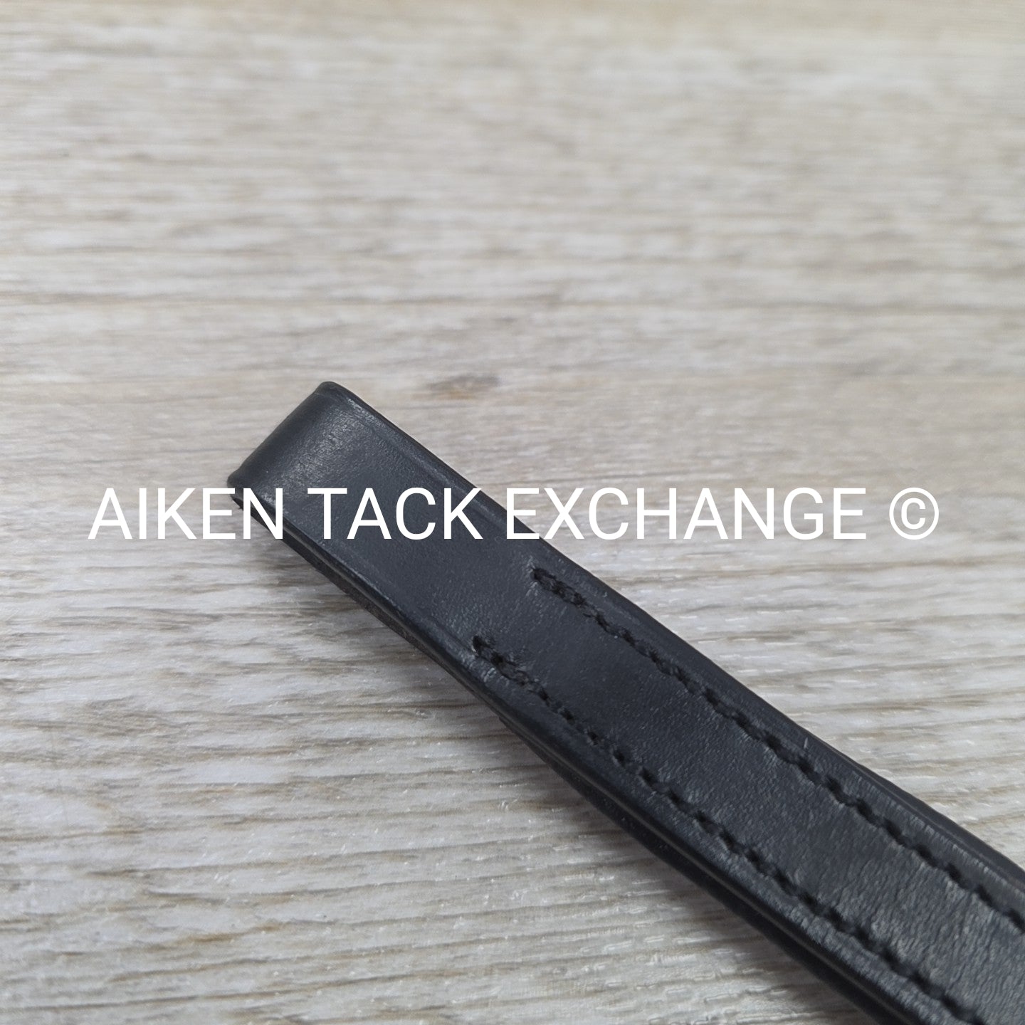 Padded Flat Browband, Black, 17"