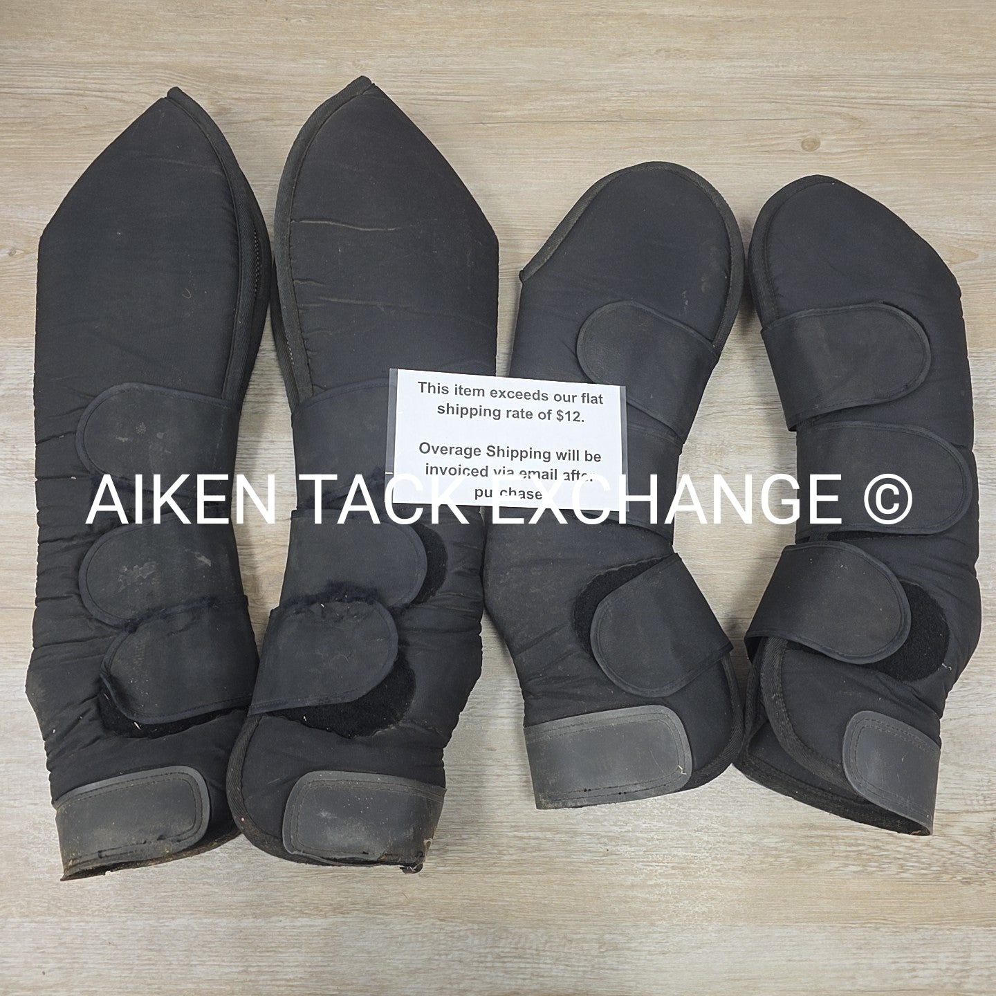 Dover Saddlery Shipping Boots, Front & Hind Set, Size Full