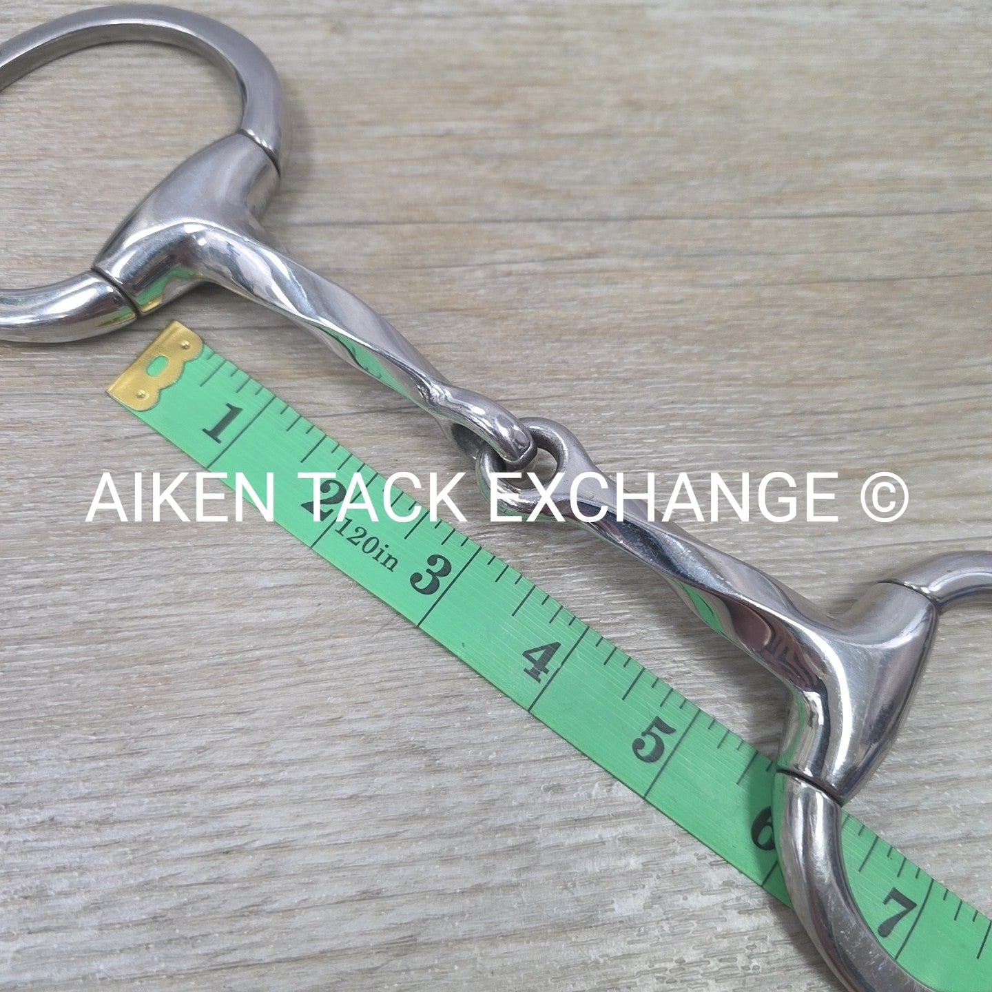 Coronet Single Joint Slow Twist Eggbutt Bit 5.5"