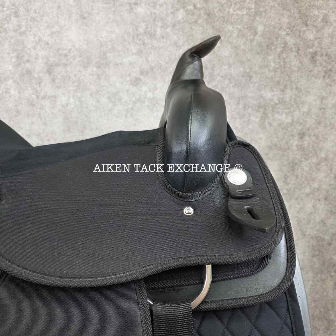 Abetta 20536-6 Gaited Comfort Trail Western Saddle, 16" Seat